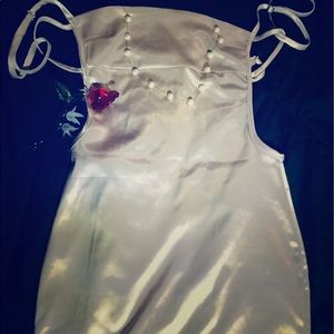 2 for $10-NWOT- Mini Exposed Back Satin Dress 👗